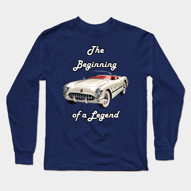 The Beginning of a Legend Long Sleeve T-Shirt by Doodle and Things